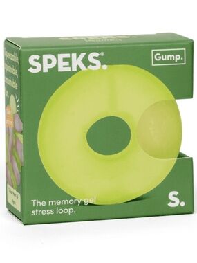 SPEKS Gump Memory Gel Stress Loop - Lime Green